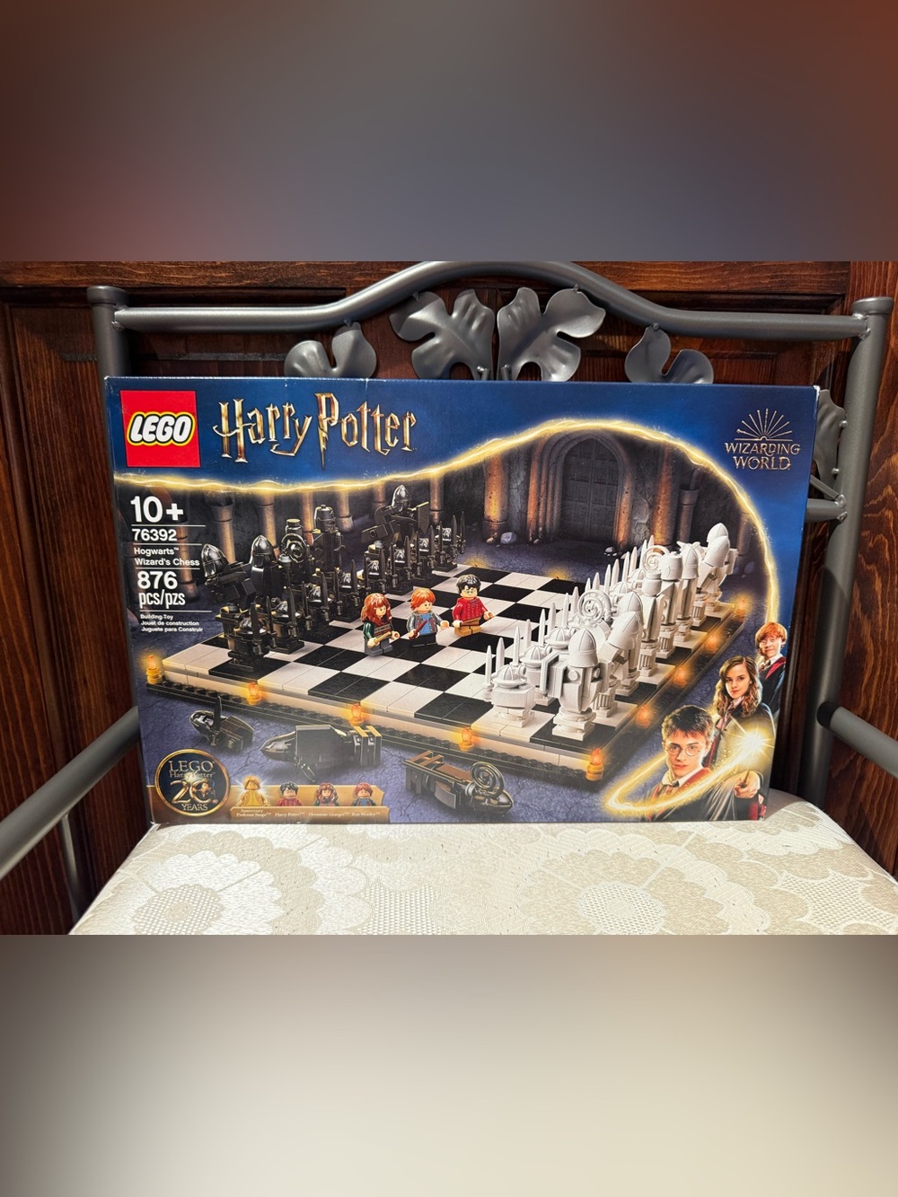 Lego Harry Potter Chess Set - Black & White Pieces